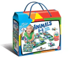 Small World Toys Animals A-Z Floor Puzzle Activity Kit