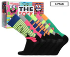 Odd Socks Men's The Sock Exchange Out Of Office Crew Socks 6-Pack - Multi