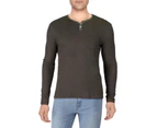 Joe's Jeans Men's Casual Shirts - Henley Shirt - Hunter Green