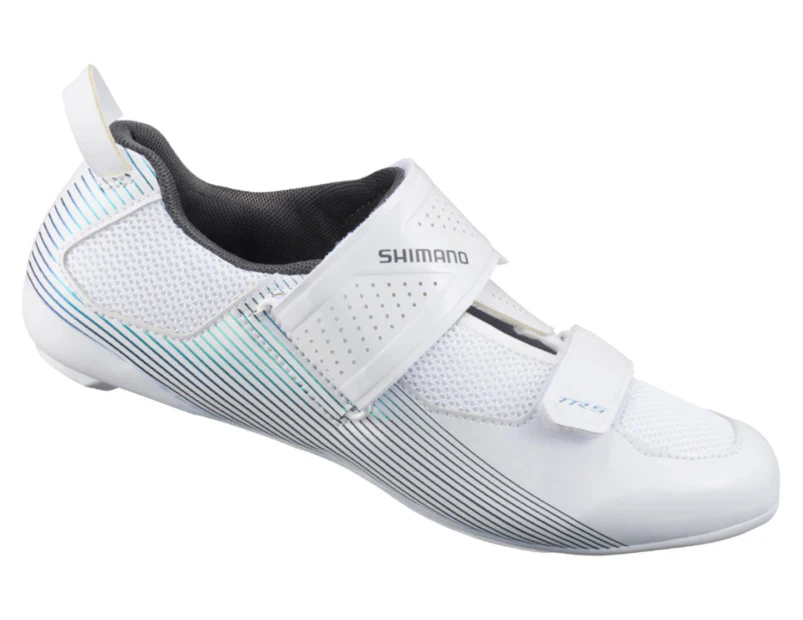 Shimano TR501 Womens Triathlon Bike Shoes White - White