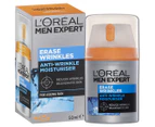 L'Oréal Paris Men Expert Erase Wrinkles Anti-Wrinkle Moisturiser 50mL