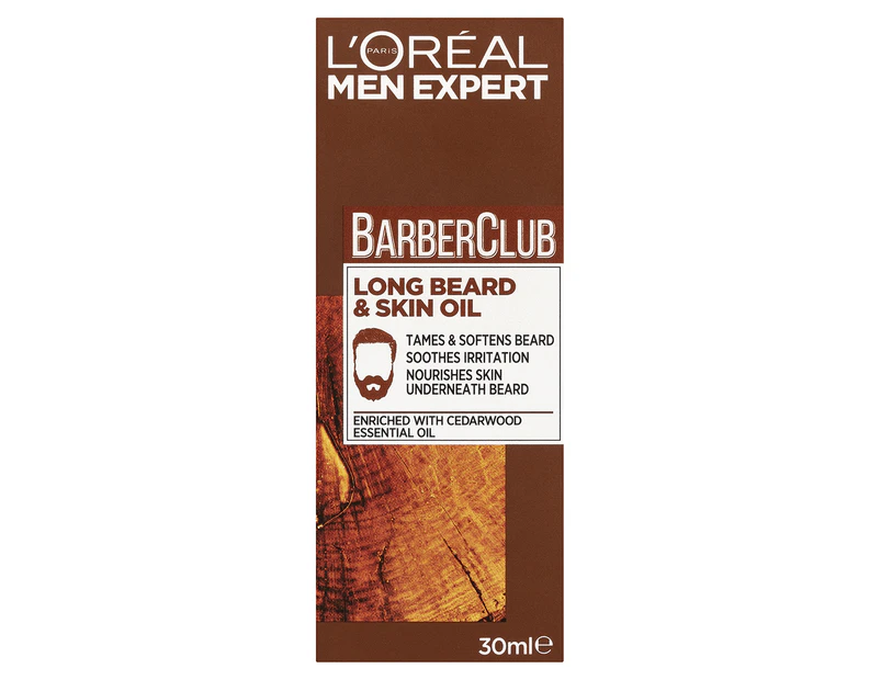 L'Oréal Paris Men Expert Barber Club Long Beard & Skin Oil 30mL