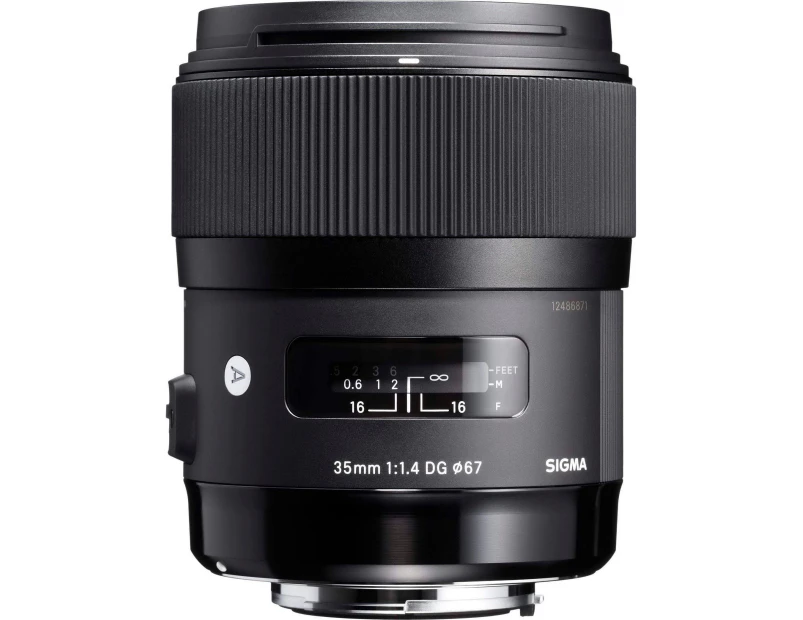Sigma 35mm f/1.4 DG HSM Canon Art Series - Black