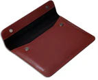 Premium Leather Sleeve Case for 13-inch MacBook Pro Air HP Handmade Top Grain Leather - Tan Brown