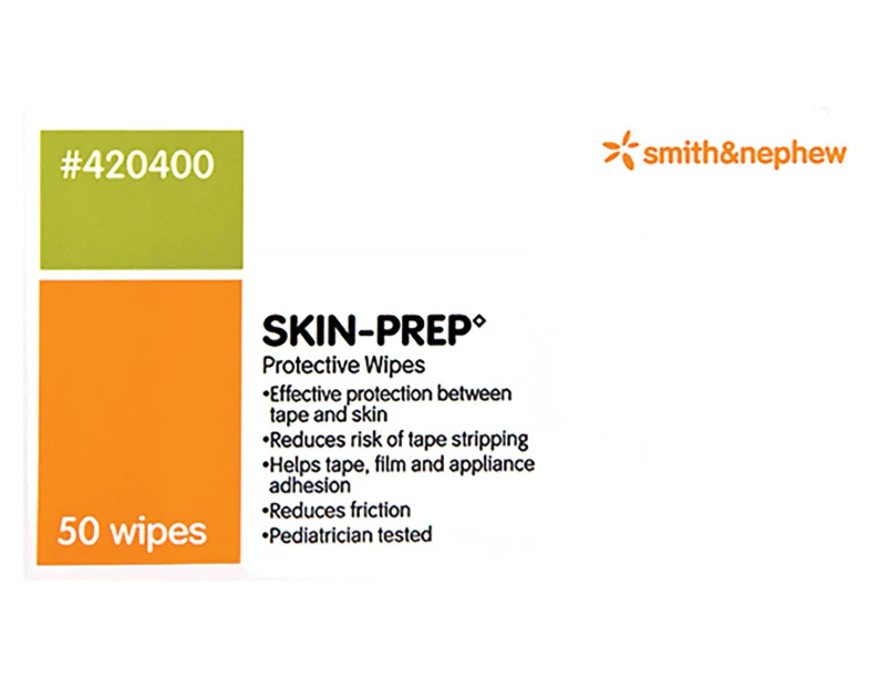 Smith & Nephew Skin-Prep Protective Wipes 50