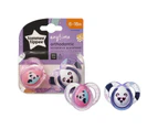 Closer To Nature Any Time 2 x Orthodontic Soothers 6-18m