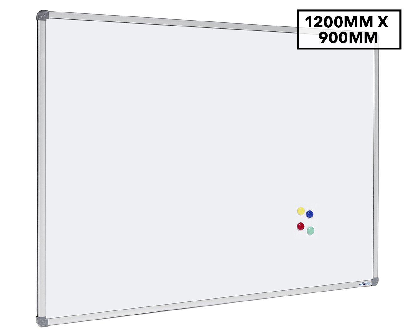 Visionchart 1200x900mm Premium Magnetic Whiteboard | Catch.co.nz