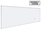Visionchart 3000x1200mm Premium Magnetic Whiteboard
