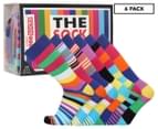 Odd Socks Men's The Sock Exchange Weekend Crew Socks 6-Pack - Multi 1