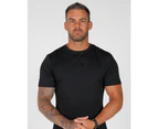 Gym Tee - Accentuate Black Tee by Strong Liftwear