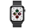 Apple Watch Series 5 (GPS + Cellular) 44mm Space Black Stainless Steel Case with Space Black Milanese Loop 2