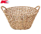Anko by Kmart Open Weave Laundry Basket - Natural