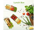 NOVBJECT 3-Layer Bento Box Students Lunch Box Eco-Friendly Leakproof 900ml Food Container