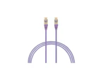 Cat 6A 30 Awg Network Cable Purple - 4m