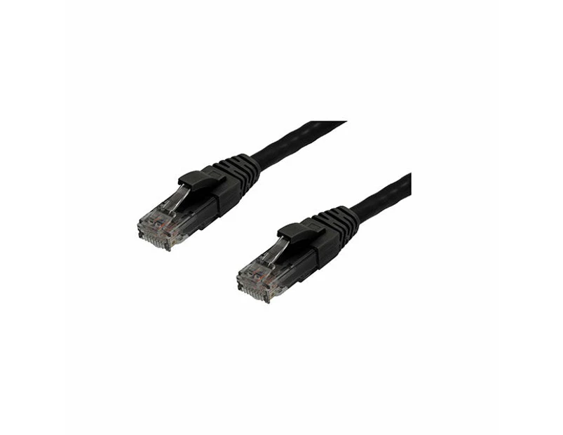 10 Pcs Cat6 Ethernet Network Cable Black - 2m