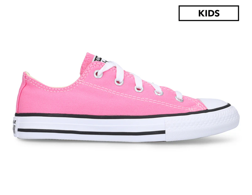 Converse Kids' Chuck Taylor All Star Low Top Sneakers - Pink