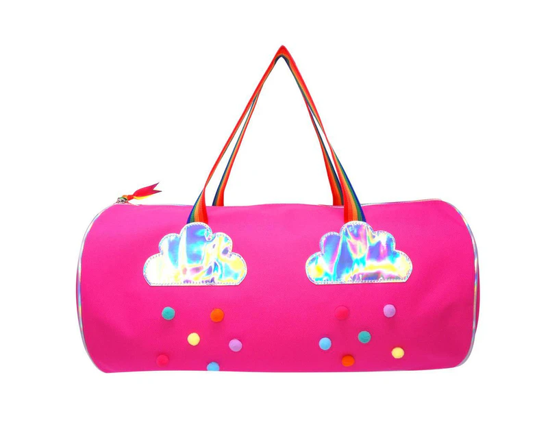 Pink Poppy Rainbow Magic Overnight Bag-Hot Pink