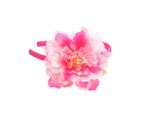 Pink Poppy Pretty Dehlia Flower Headband - Pink