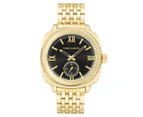Vince Camuto Men's 44mm VC1132BKGP Stainless Steel Watch - Black/Gold