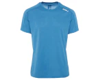 2XU Men's Xvent G2 Short Sleeve Tee / T-Shirt / Tshirt - True Blue/Silver Reflective