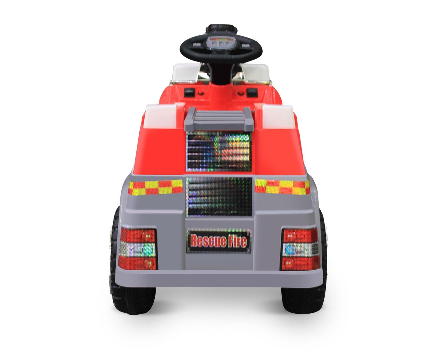 bubble fire rescue electric ride on