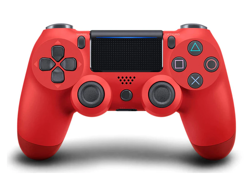Wireless Bluetooth Controller V2 For Playstation 4 PS4 Controller Gamepad Unbranded - Red