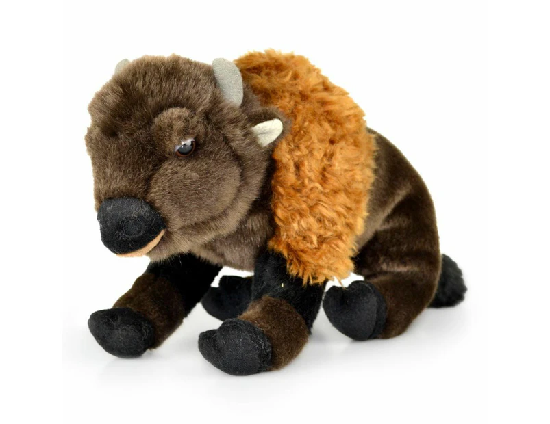 Korimco 29cm Bull Soft Animal Plush Stuffed Toy Kids/Children 3y+ Brown