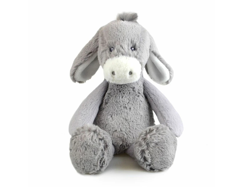 Frankie & Friends 28cm Daisy Donkey Soft Animal Plush Stuffed Toy Kids 3y+ Grey