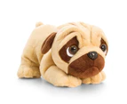 Pugsley & Friends 26cm Pugsley Dog Kids Soft Plush Stuffed Toy 3y+ Beige