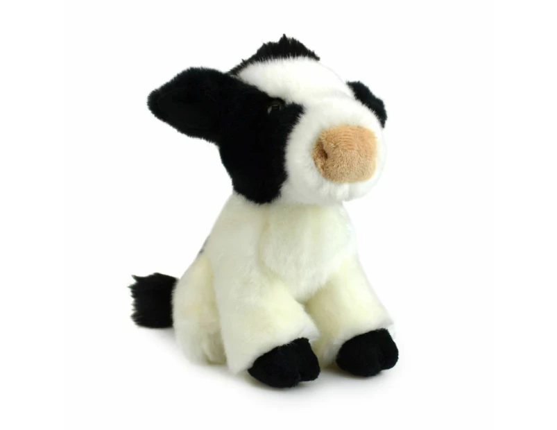 Lil Friends 18cm Cow Soft Animal Plush Stuffed Toy Kids/Children 3y+ Black