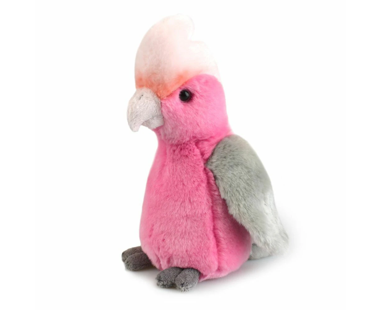 Lil Friends 18cm Galah Kids/Children/Toddler Soft Plush Animal Toy Pink 3y+