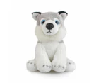 Lil Friends 15cm Husky Dog Kids/Toddler Soft Animal Plush Stuffed Toy 3y+ Grey