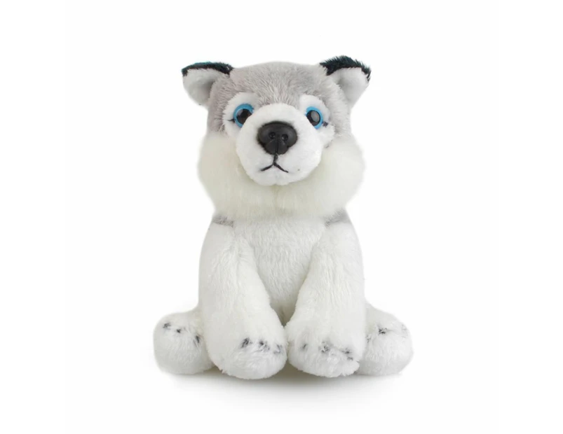 Lil Friends 15cm Husky Dog Kids/Toddler Soft Animal Plush Stuffed Toy 3y+ Grey