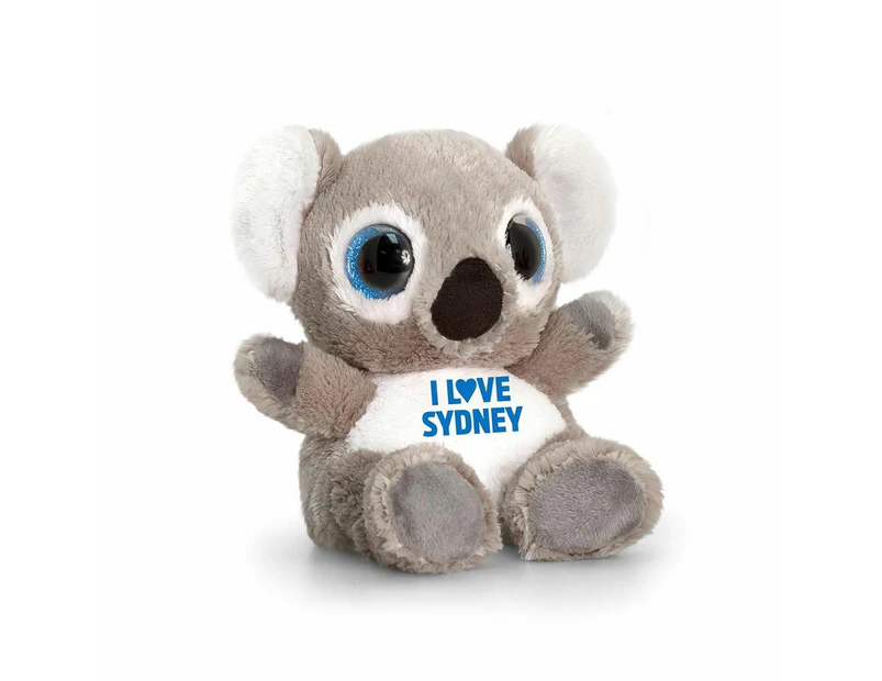 Animotsu 15cm I Love Sydney Koala Kids Animal Soft Plush Stuffed Toy Blue 3y+