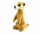 Lil Friends 18cm Meerkat Kids/Children/Toddler Soft Plush Animal Toy Brown 3y+