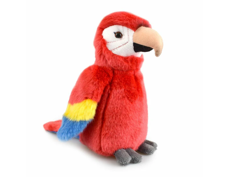 Lil Friends 18cm Parrot Kids/Children/Toddler Soft Plush Animal Toy Red 3y+