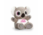 Animotsu 15cm I Love Sydney Koala Kids Animal Soft Plush Stuffed Toy Pink 3y+