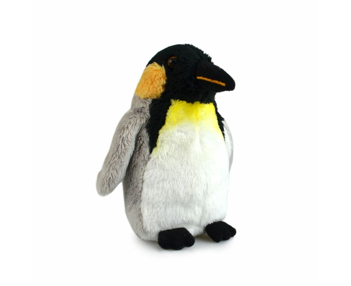 Lil Friends 15cm King Penguin Kids Soft Animal Plush Stuffed Toy 3y+ Grey