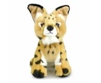 Lil Friends 18cm Serval Cat Kids/Children/Toddler Soft Plush Toy Brown 3y+