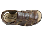 Woodlands Men's Chester Leather Sandals - Brown