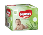 Huggies Thick & Soft Baby Wipes Cucumber & Aloe Vera - Mega Pack 400 Wipes