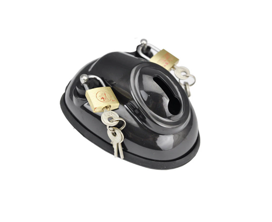 Imprison Bird Male Chastity Cage - Secure Penis Cage & Chastity Belt in 2 Colors - Black