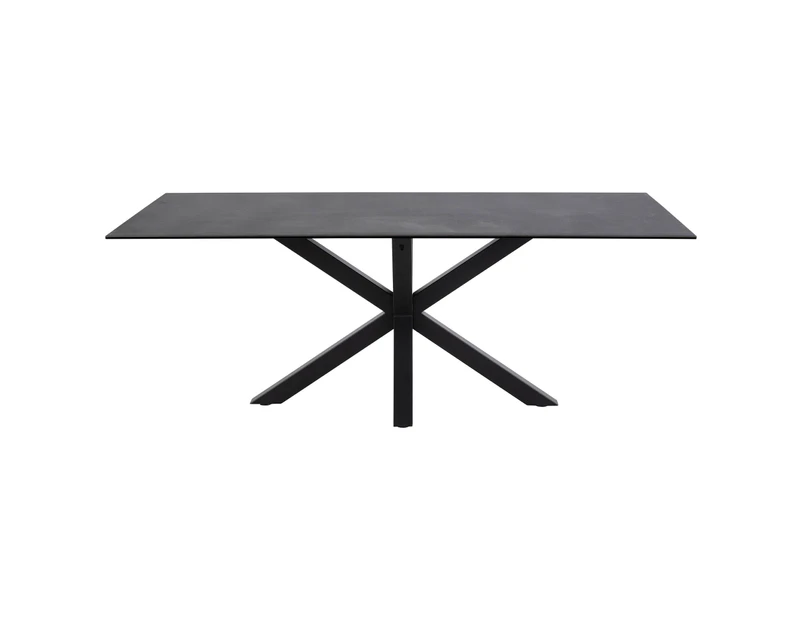 Cooper & Co. Grace 200cm Porcelain Dining Table Stone Black