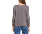 Chaser Women's  Waffle-Knit Top