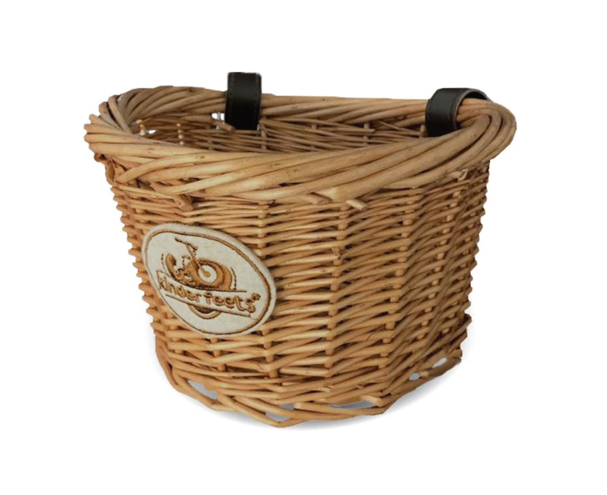 Kinderfeets 21cm Handwoven Front Basket For Balance Bike/Trike Kids/Toddler 12m+