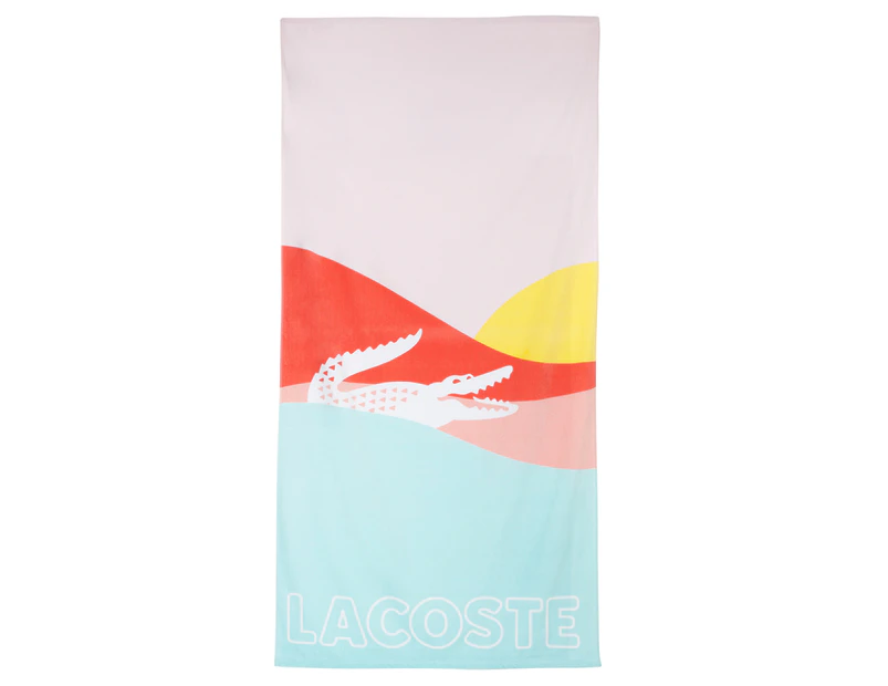Lacoste Sunrise Beach Towel - Warm
