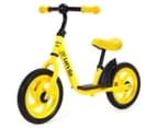 Let's Go Kids 28cm Balance Bike - Yellow 1