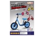 Let's Go Kids 28cm Balance Bike - Yellow 2