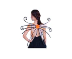 Spider Fairy Novelty Orange Wings Costume Accessory