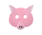 Plush Pig Animal Kids Face Mask